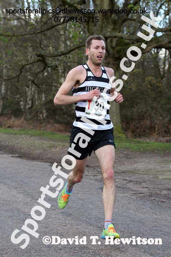 Senior mens English National 12 Stage Road Relay, 2016 English National 12 and 6 Stage Road Relays, Sutton Coldfield, Birmingham. Photo: David T. Hewitson/Sports for All Pics